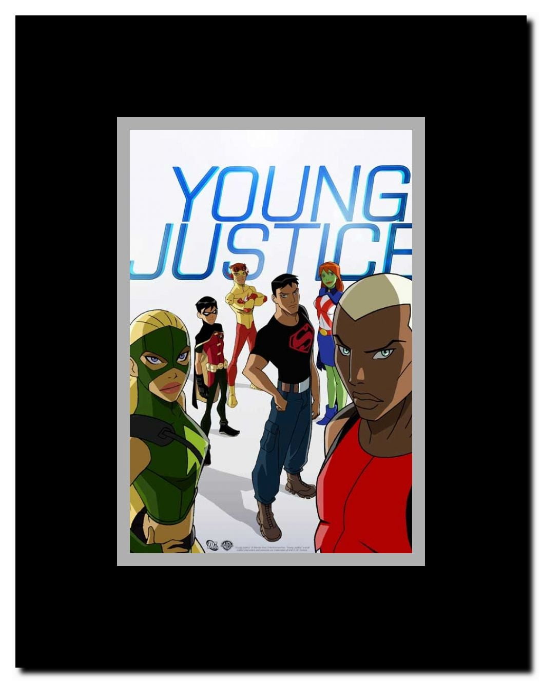 Young Justice Framed Movie Poster