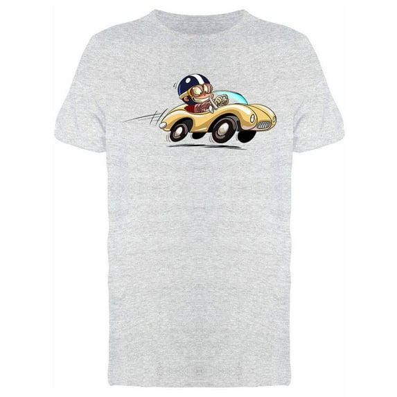 Young Kid Driving A Car T-Shirt Men -Image by Shutterstock, Male 3X-Large