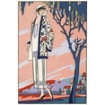 thumbnail image 1 of Young Lady Out Walking In An Outfit By Jean Patou Poster Print By Mary Evans Picture Library, 1 of 3