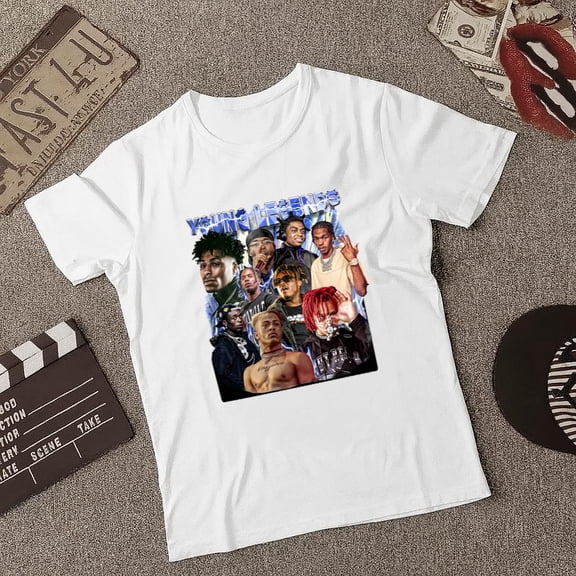 Young Legends Rapper Rap Hip Hop Music Fan Retro Vintage Art Unisex T-shirt V70356, up to size 5XL