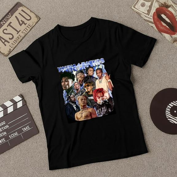 Young Legends Rapper Rap Hip Hop Music Fan Retro Vintage Art Unisex T-shirt V70356, up to size 5XL