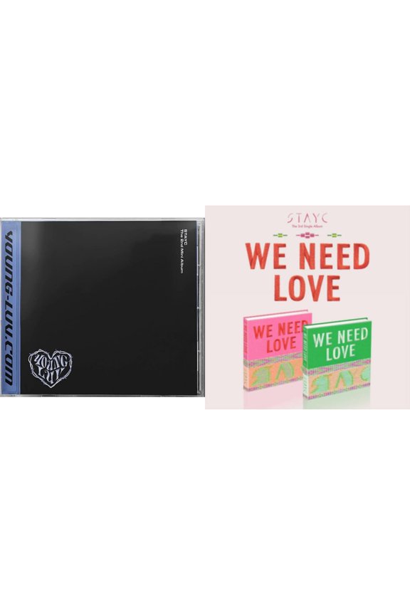 Young-Luv.Com (Jewel Case Ver.) & We Need Love [CD Bundle]