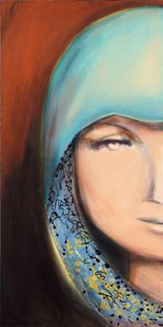 Young Madonna Canvas Art - JC Pino (10 x 20)