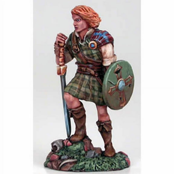 Young Male Barbarian with Sword Miniature Visions In Fantasy Dark Sword Miniatures