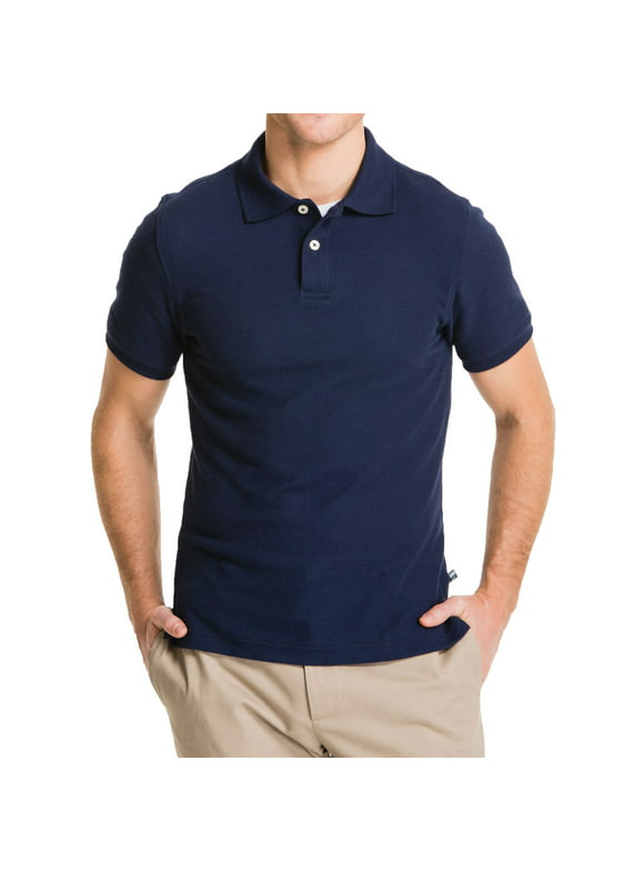 Young Men's Modern Fit Short Sleeve Polo Shirt