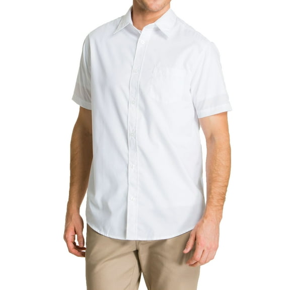 Young Men's Short Sleeve Dress Shirt