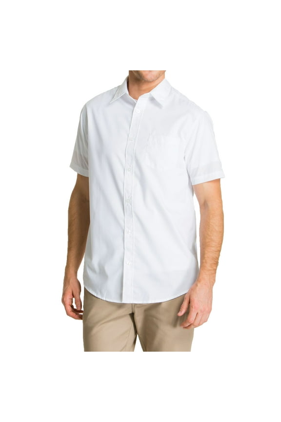 Young Men's Short Sleeve Dress Shirt