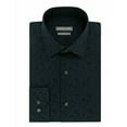 thumbnail image 1 of Young Mens Geoffrey Beene Slim-Fit Stretch Flex Spread-Collar Dress Shirt XS/S (Denim,13 - 13 1/2,32/33), 1 of 1