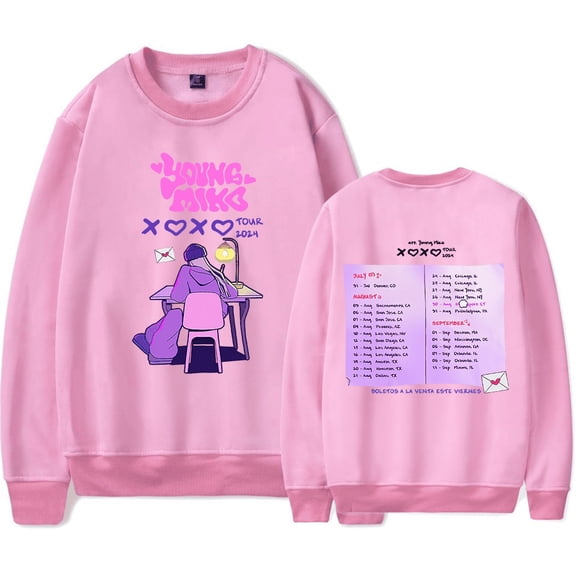 Young Miko Hoodies Merch New Printed Cool Streetwear Women Men Casual Pullovers