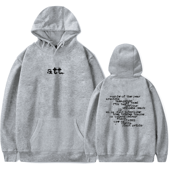 Young Miko Merch Att Hoodie, Unisex Long Sleeve Streetwear Women Men Hooded Sweatshirts