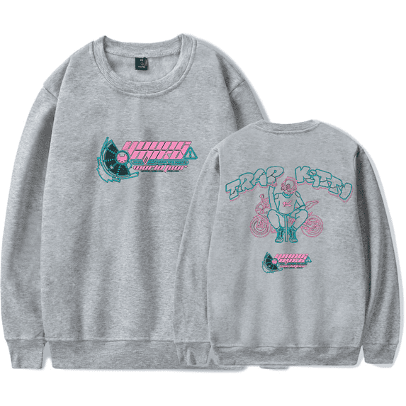 Young Miko Merch Hoodie Long Sleeve Sweatshirt Trap Kitty Hoodies Men Women Pullover Hooded Tracksuit Outerwear