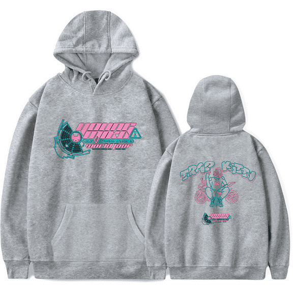 Young Miko Merch Hoodie Trap Kitty Hoodie Pullover Hooded Sweatshirt Long Sleeve Tracksuit Outerwear