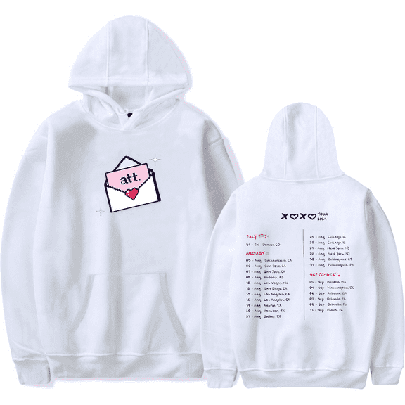 Young Miko Merch Hoodie XOXO Tour 2024 Hoodies Att Album Fan Casual Sweatshirt Suit Unisex Men Women Pullover