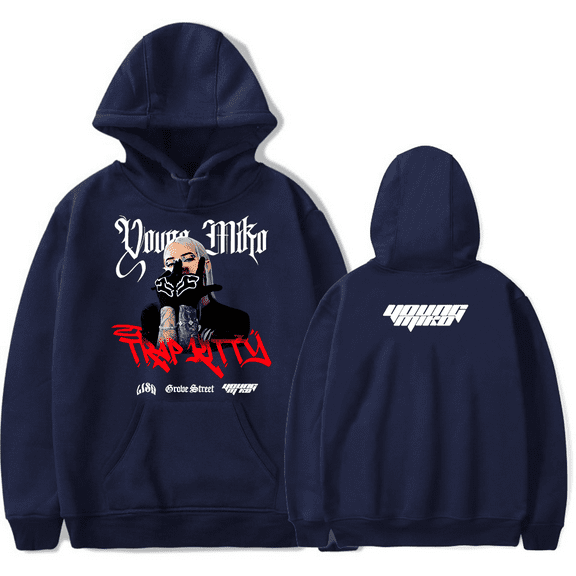 Young Miko Merch Hoodies Hoodie Fashion Rapper Cool Unisex Men Women Pullover Sweatshirt Long Sleeve Top Streetshirt