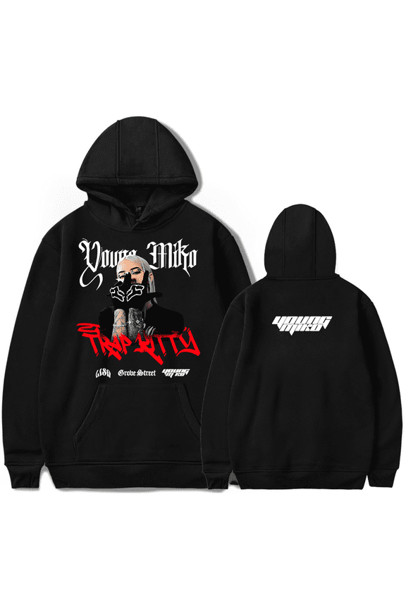 Young Miko Merch Hoodies Hoodie Fashion Rapper Cool Unisex Men Women Pullover Sweatshirt Long Sleeve Top Streetshirt