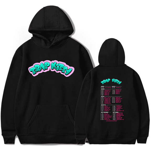 Young Miko Merch Hoodies Trap Kitty World Tour 23 Hoodie Fashion Rapper Cool Unisex Men Women Pullover Sweatshirt Long Sleeve Top Streetshirt