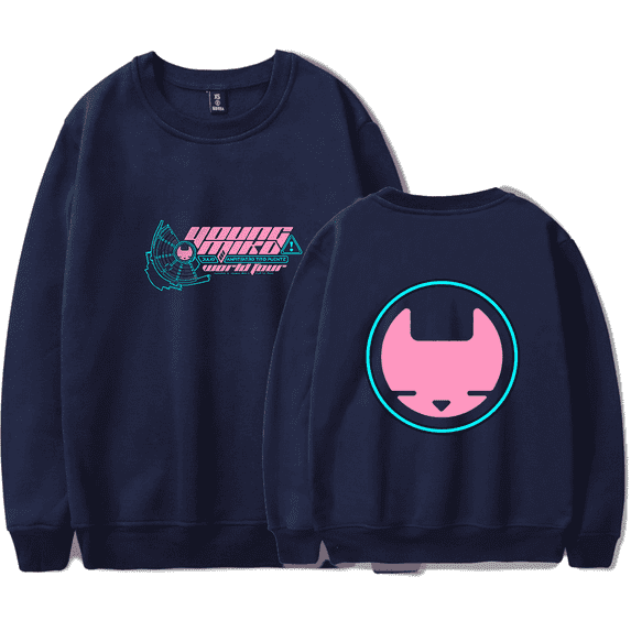Young Miko Merch Long Sleeve Sweatshirt Hoodie Trap Kitty Logo Hoodies Pullover Hooded Unisex Tracksuit Outerwear