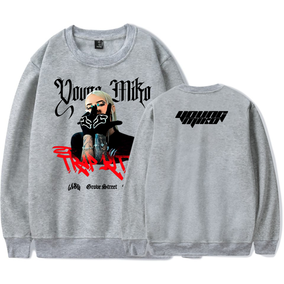 Young Miko Merch Sweatshirt Men Women Fashion Hoodie Unisex Men Women Rapper Cool Summer Long Sleeve Hoodies Casual Streetwear