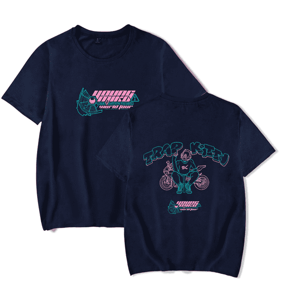 Young Miko Merch T-Shirt Short Sleeve Trap Kitty T Shirt Men Women Streetwear Casual Top Tee