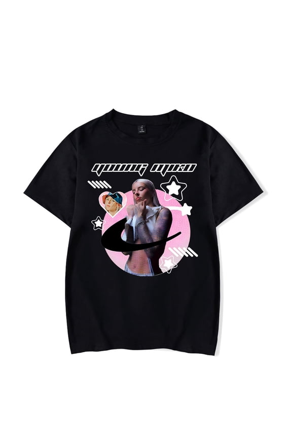 Merch T-Shirt t shirt Men Women Short Sleeve Rapper Crewneck Streetwear Pullover Top Tee