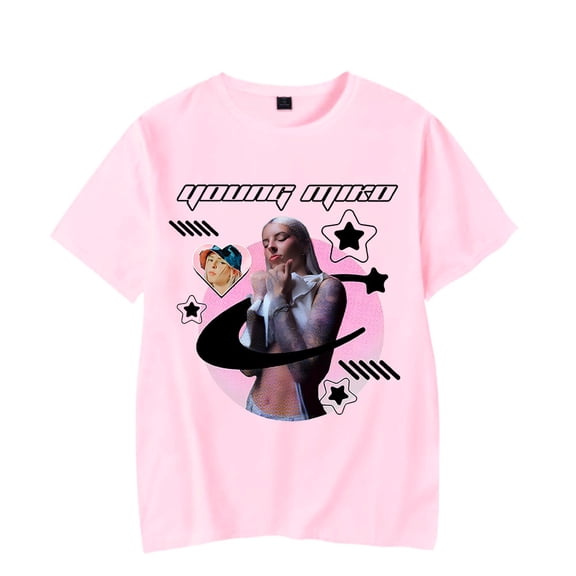 Young Miko Merch T-Shirt t shirt Men Women Short Sleeve Rapper Crewneck Streetwear Pullover Top Tee