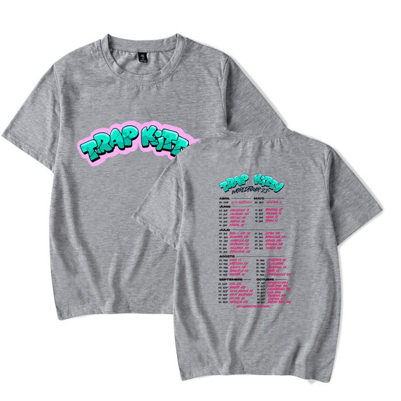 Young Miko Merch Trap Kitty World Tour 23 T-Shirt Men Women Fashion t shirt Men Women Rapper Cool Summer Short Sleeve Shirt Casual Streetwear Top Tee
