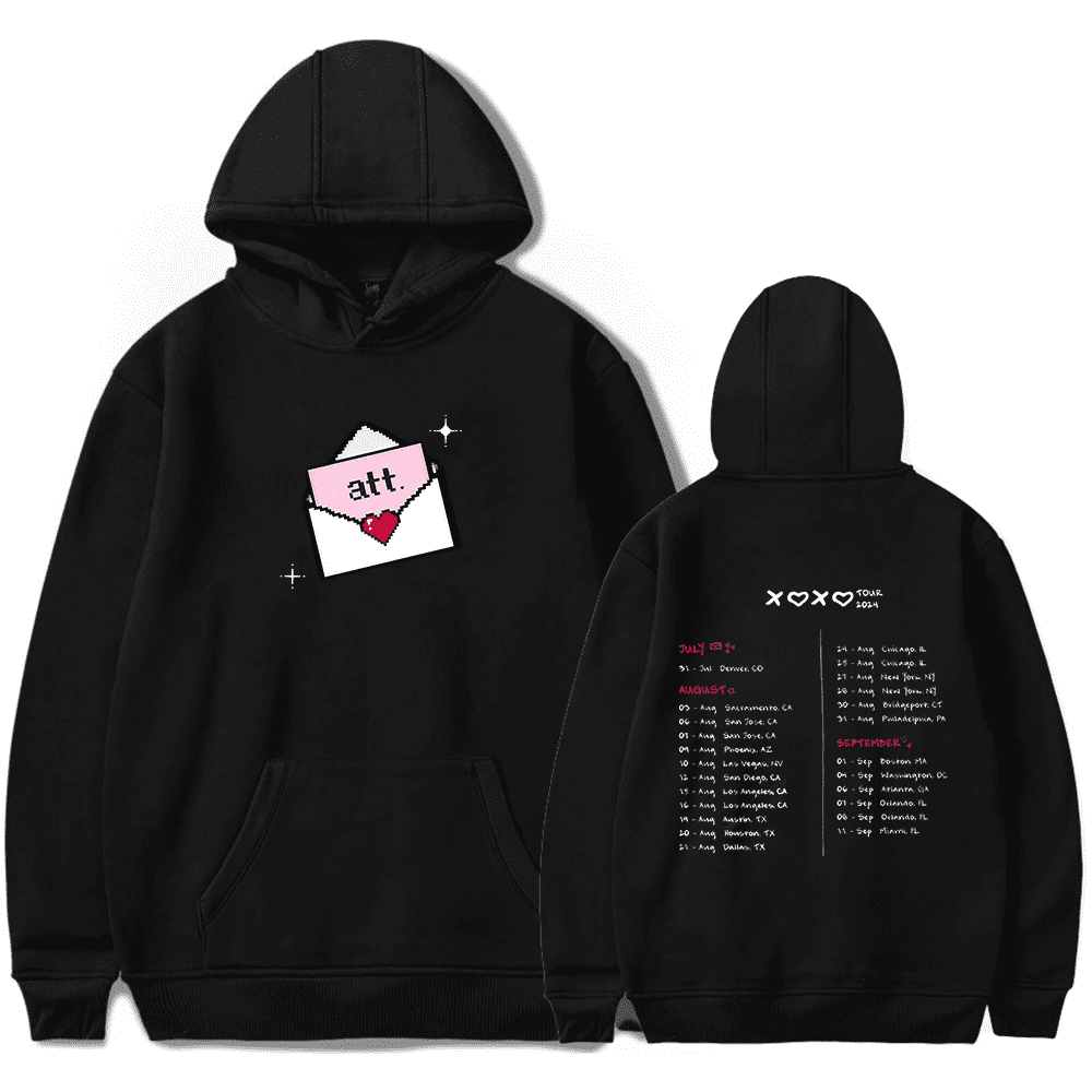 Young Miko Merch XOXO Tour 2024 Hoodies Att Album Fashion Cool Unisex ...