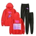 thumbnail image 1 of Young Miko XOXO Tour Hoodies Set Merch For Men/Women Sweatshirt Pants Two Piece Set Cosplay Hooded Streetwear, 1 of 3