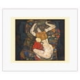 thumbnail image 1 of Young Mother (Junge Mutter) - From an Original Color Painting by Egon Schiele c.1914 - Fine Art Rolled Canvas Print (Unframed) 11in x 14in, 1 of 4