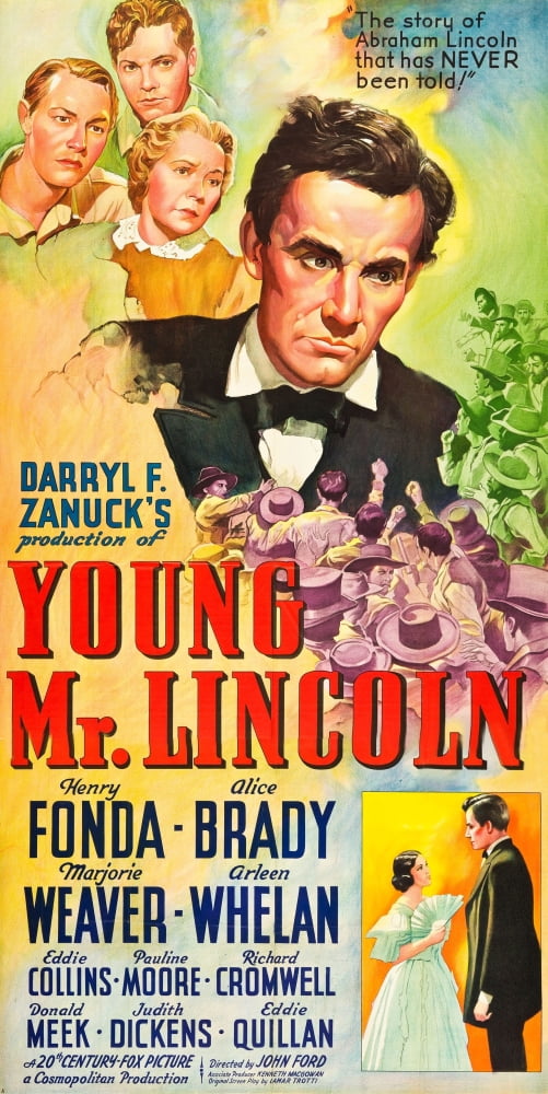 Young Mr Lincoln Canvas Art - (24 x 36)