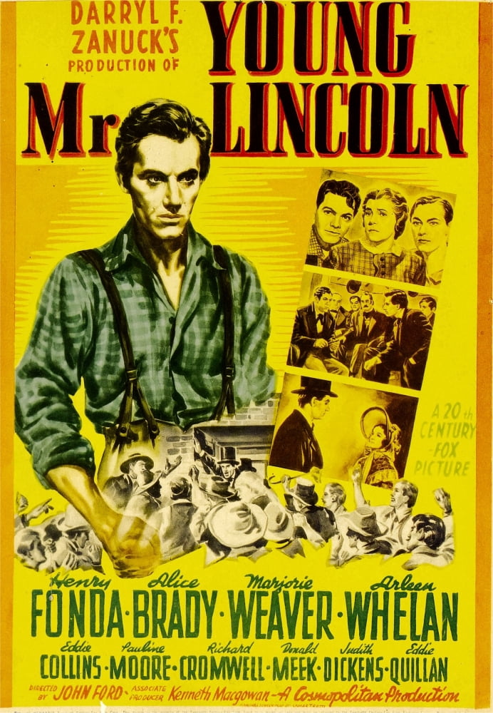 Young Mr Lincoln Canvas Art - (24 x 36)