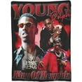 thumbnail image 1 of Young Music Dolph Blanket Blankets Bed Blanket Throw Blanket Sofa Couch Blanket for All Season 50"X40", 1 of 1