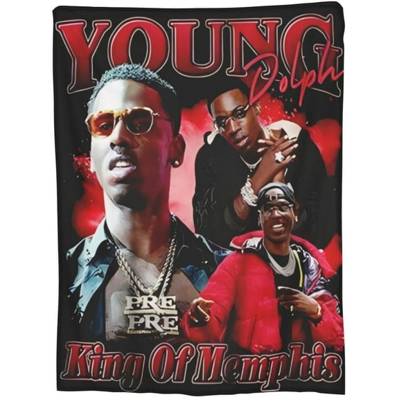 Young Music Dolph Blanket Blankets Bed Blanket Throw Blanket Sofa Couch Blanket for All Season 50"X40"