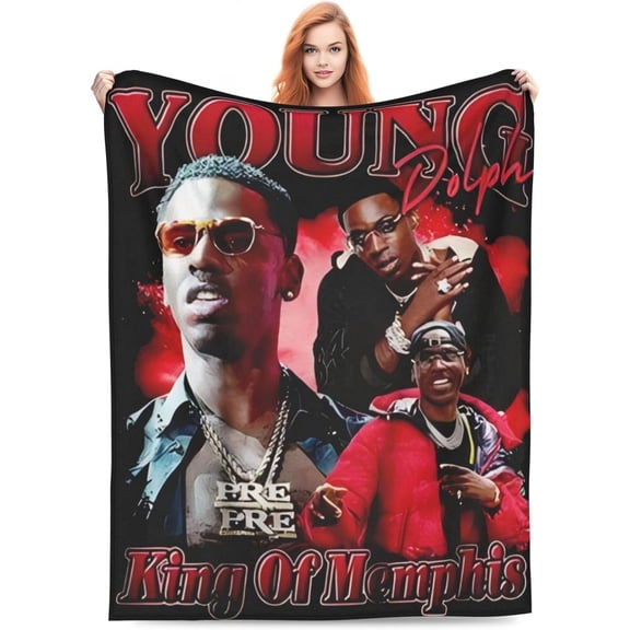 Young Music Dolph Blanket Blankets Bed Blanket Throw Blanket Sofa Couch Blanket for All Season 50"X40"