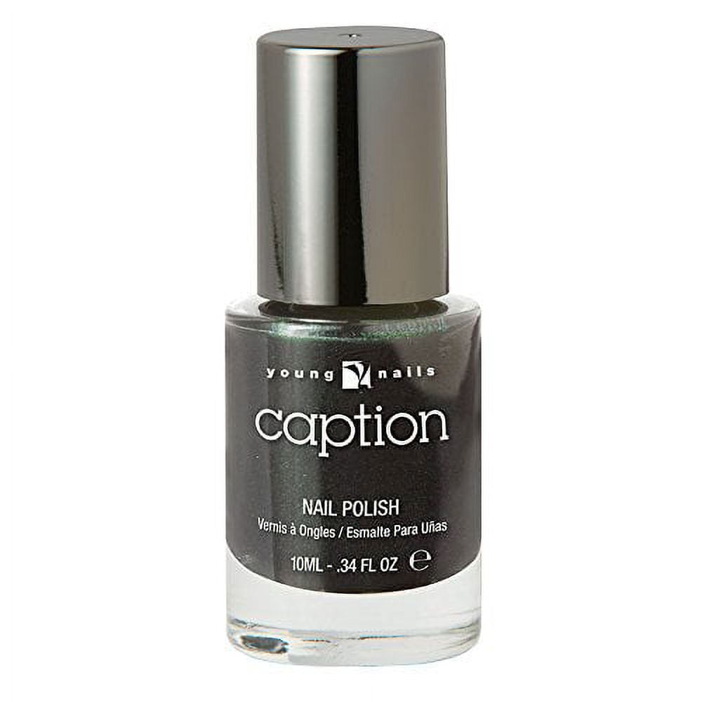 Young Nails Caption Nail Polish, Let's Call It a Night, 0.34 Fluid