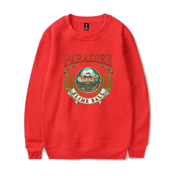 Young Nudy Paradise Album Merch Long Sleeve Crewneck Sweatshirt Winter For Men/Women Streetwear