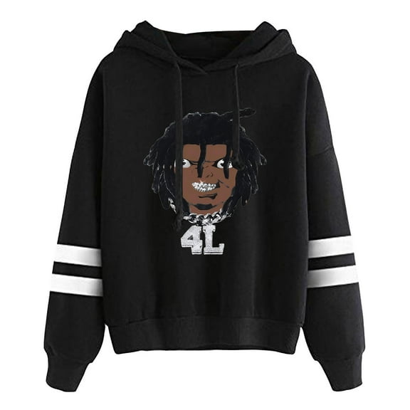 Young Nudy Slimeball Face Hoodies Merch For Men/Women Unisex Long Sleeve Pullover Streetwear