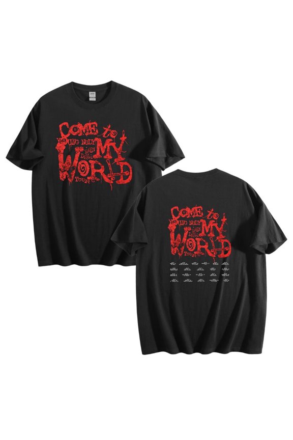 Young Nudy Tour 2025 Unisex T-Shirt Summer Short Sleeve Fashion Tee Streetwear for Men & Women