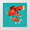 thumbnail image 1 of Young, Patty 26x26 White Modern Wood Framed Museum Art Print Titled - Goldfish I, 1 of 4