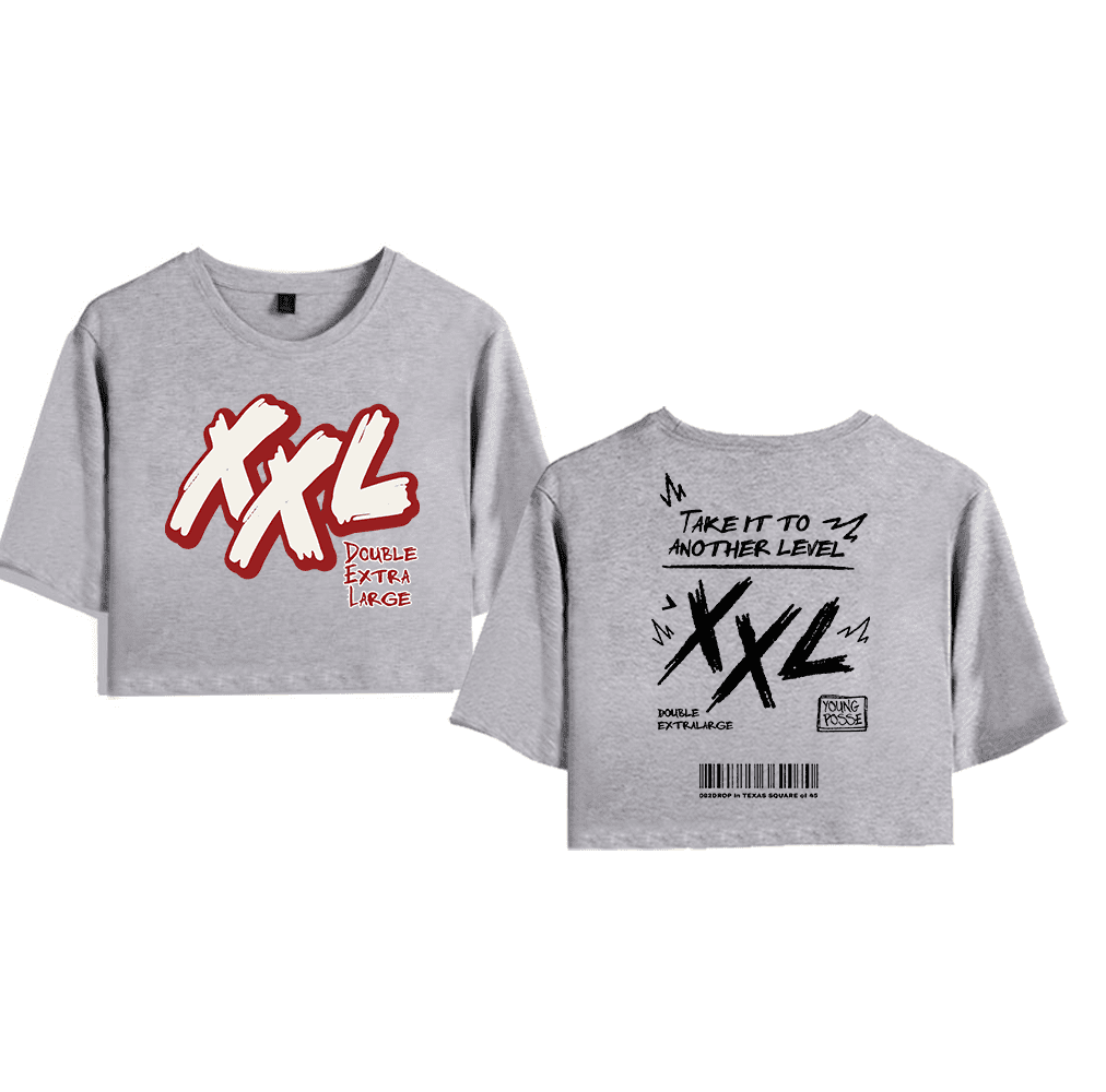 Young Posse Merch XXL Crop Top Midriff-Baring Tshirt Women Girl Short ...