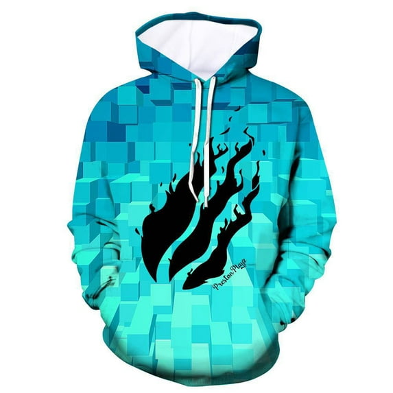 Young Prestonplayz 3D Digital Printing Fashion Hoodie Casual Sweatshir