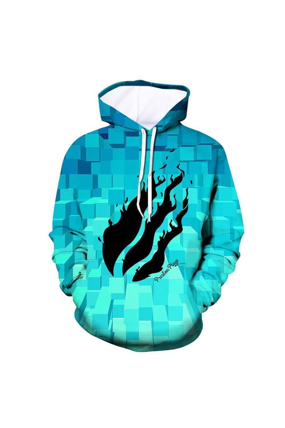 Young Prestonplayz 3D Digital Printing Fashion Hoodie Casual Sweatshir