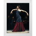 thumbnail image 1 of Young, Richard 25x32 White Modern Wood Framed Museum Art Print Titled - Encantado por flamenco, 1 of 4