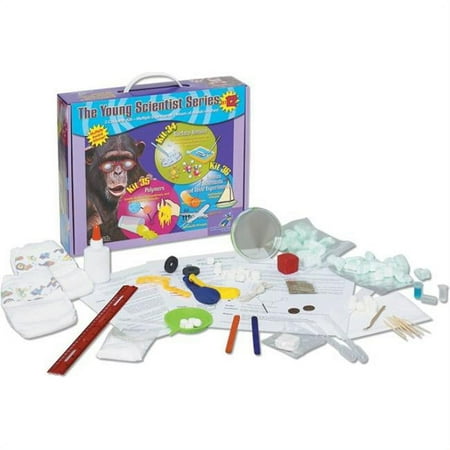 Young Scientist Series - Set 12: Surface Tension (Kit 34) - Polymers (Kit 35) - Famous Scientists and Their Experiments (Kit 36)