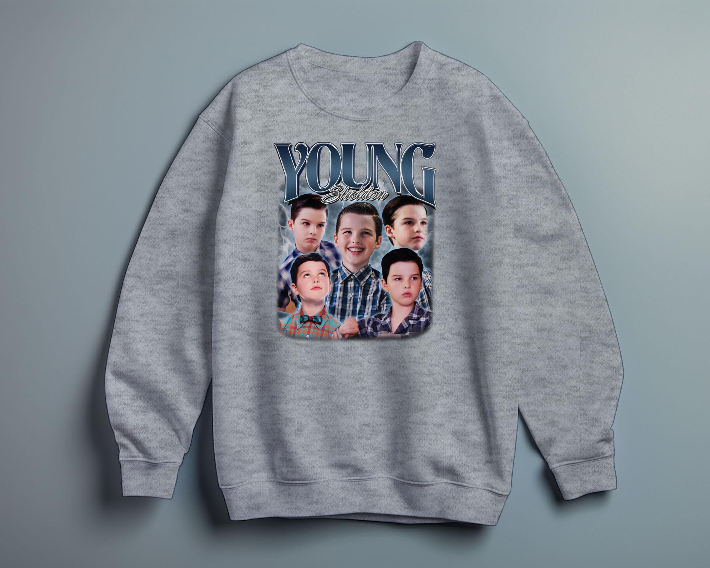 Young Sheldon Shirt Vintage Young Sheldon Shirt Young Sheldon Homage
