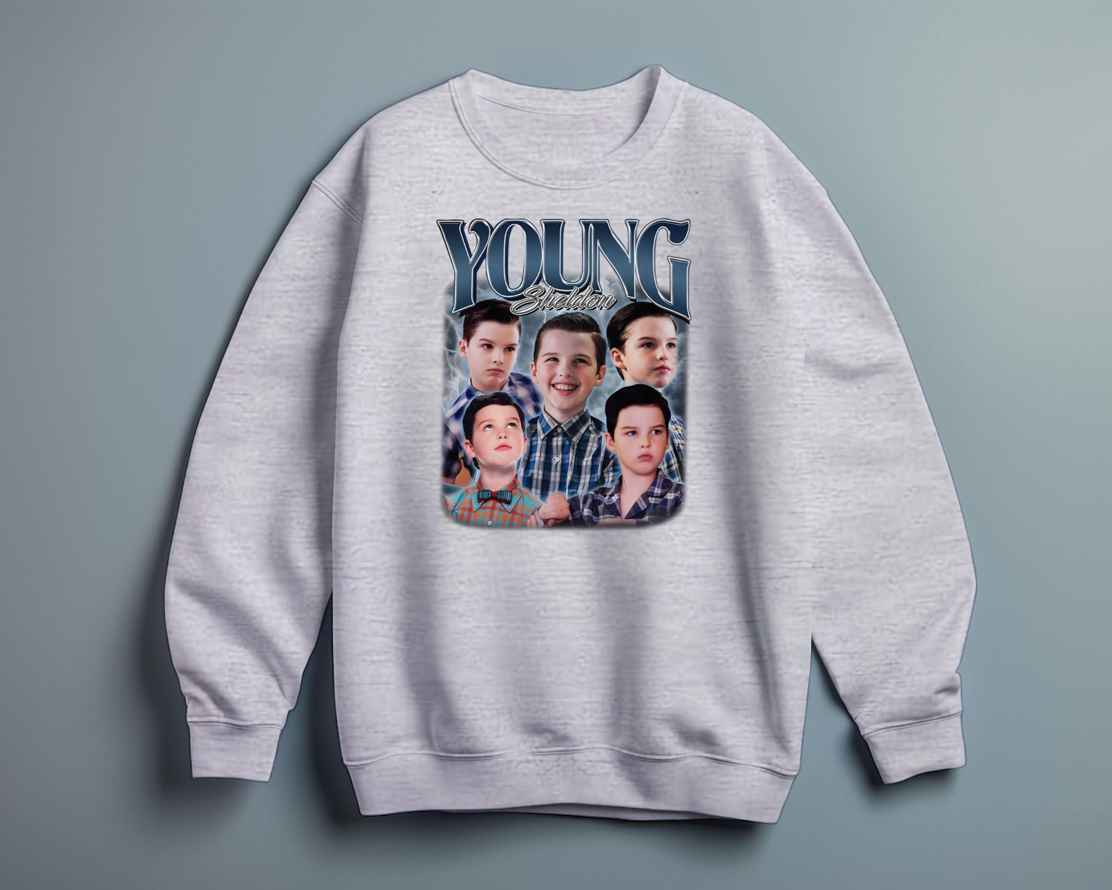 Young Sheldon Shirt Vintage Young Sheldon Shirt Young Sheldon Homage