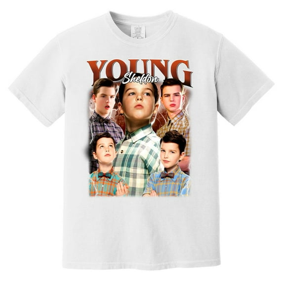 Young Sheldon Vintage Style TV Show Sitcom Fan Graphic Comfort Color T-Shirt