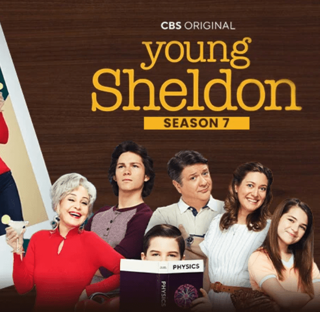Young Sheldon Season 7 DVD English Comedy Family Series Walmart