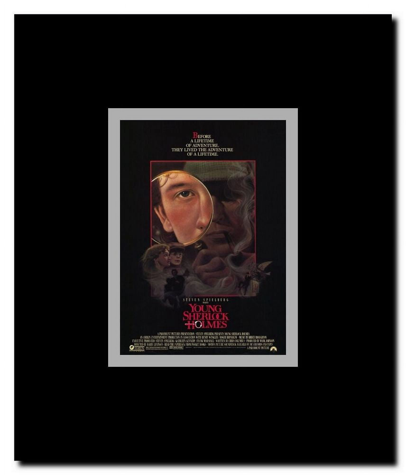 Young Sherlock Holmes Framed Movie Poster