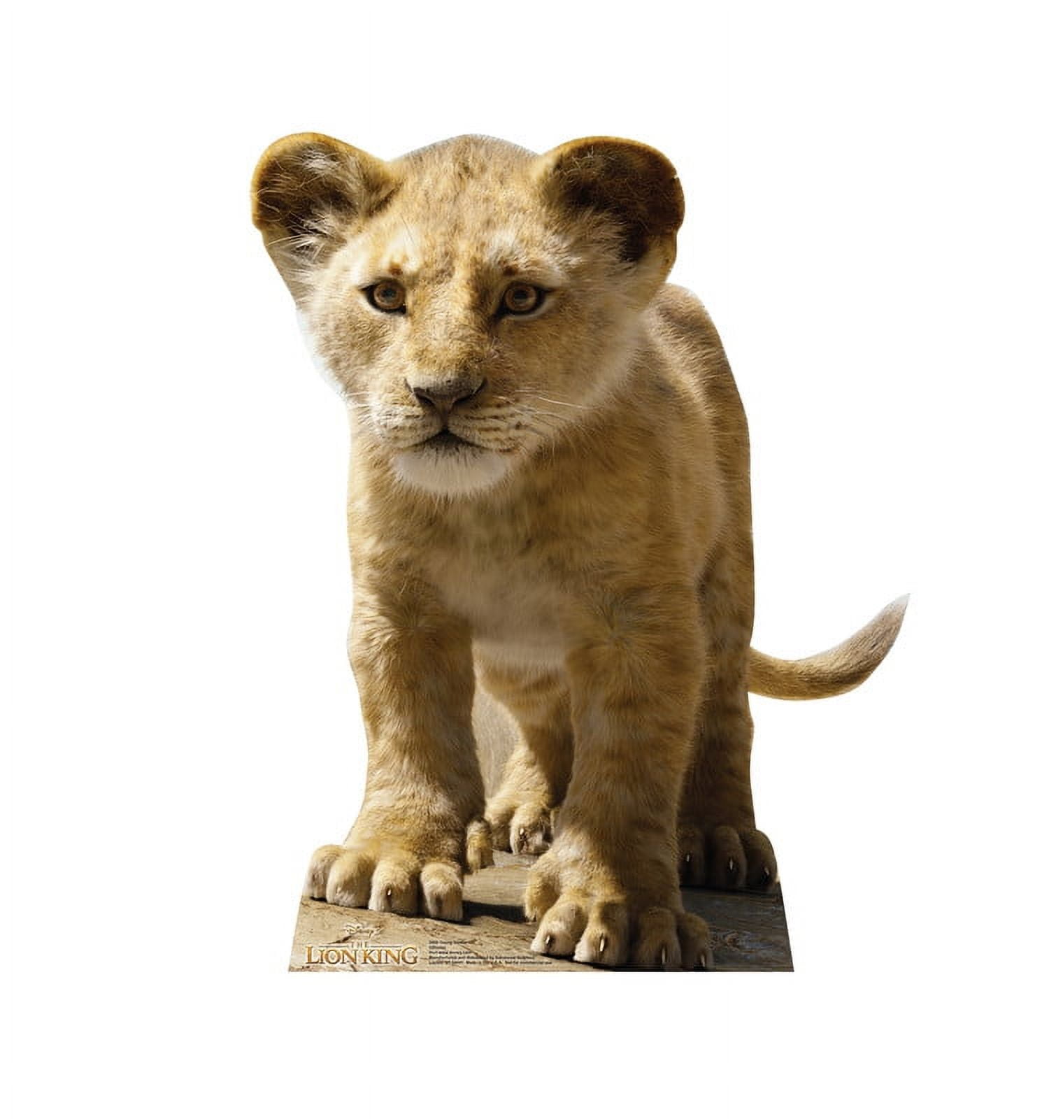 ADVANCED GRAPHICS Young Simba (from Disney's The Lion King) Cardboard Stand-Up, 3ft